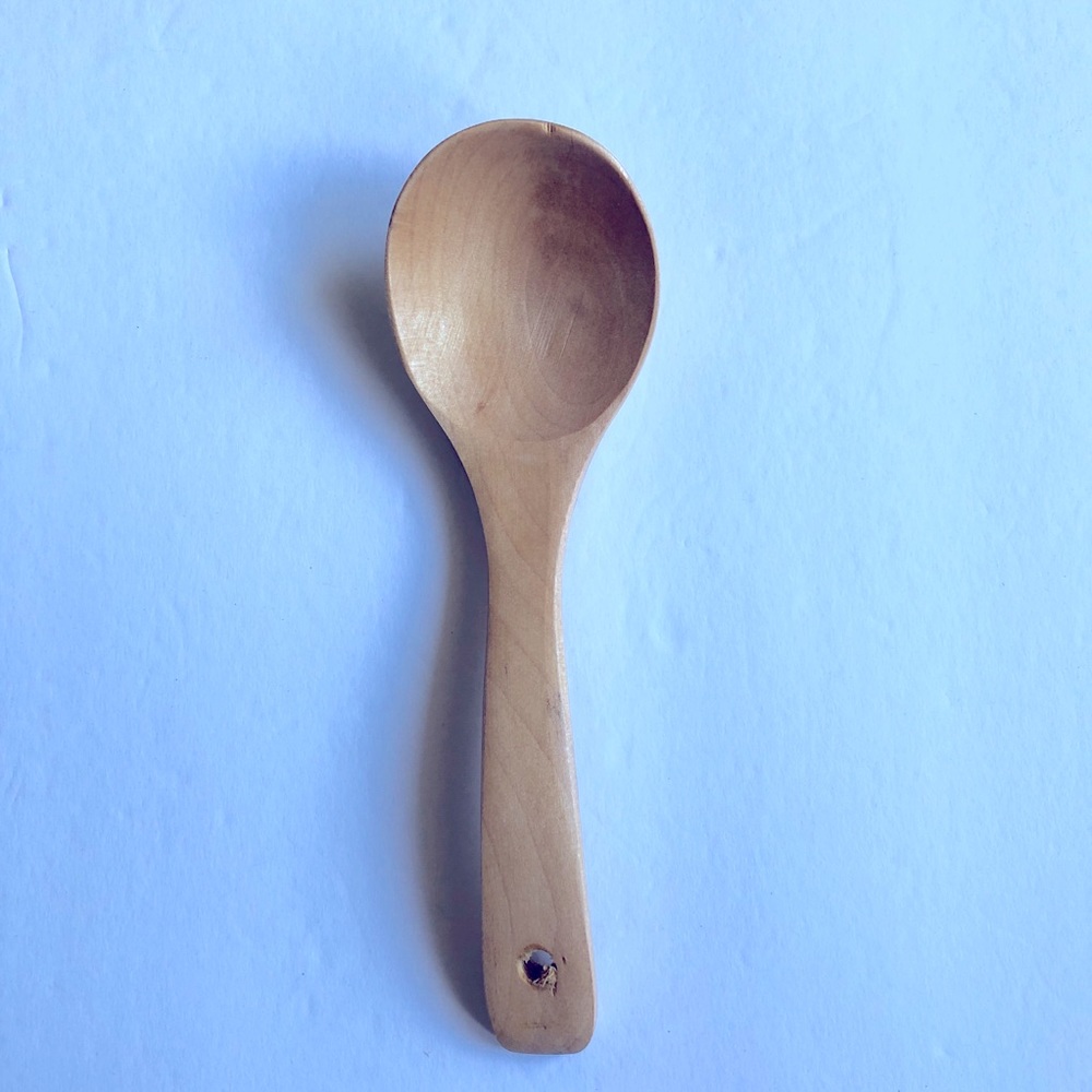 NEW Wooden Spoon Scooper 7.5”